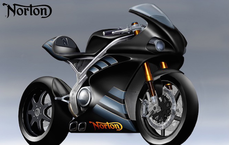 Illustration for article titled Norton Developing 1,200cc V4 Superbike To Compete With Ducati